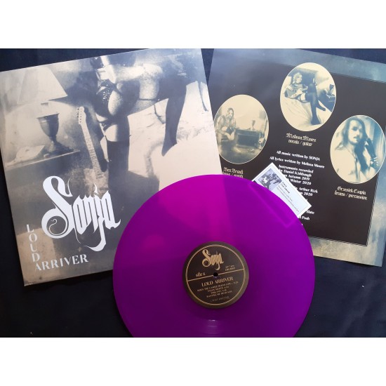 SONJA "Loud Arriver" LP II PRESSING NEON VIOLET LP