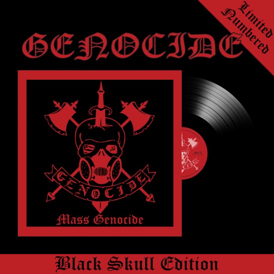 GENOCIDE "Mass Genocide" LP BLACK