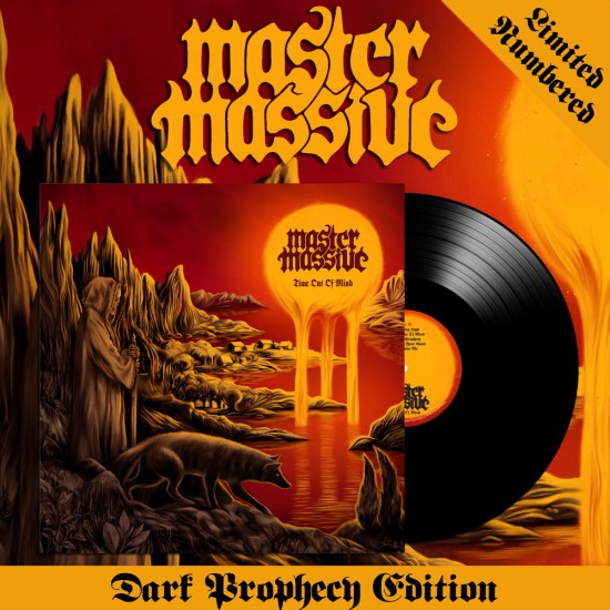 MASTER MASSIVE "Time Out Of Mind" LP BLACK