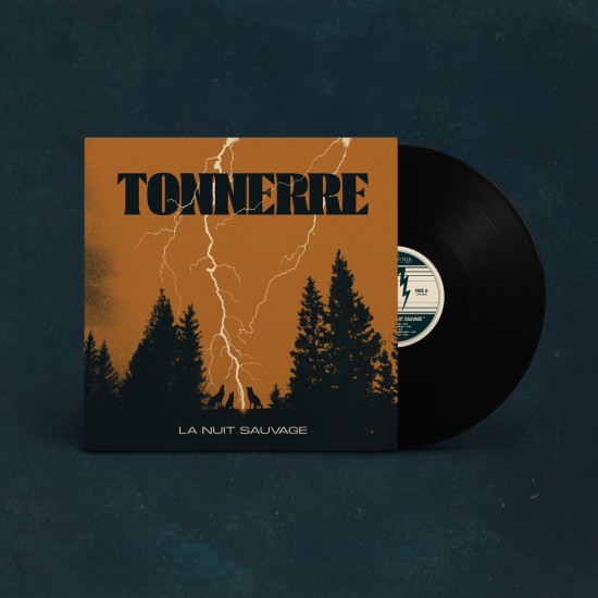 TONNERRE "La Nuit Sauvage" LP BLACK