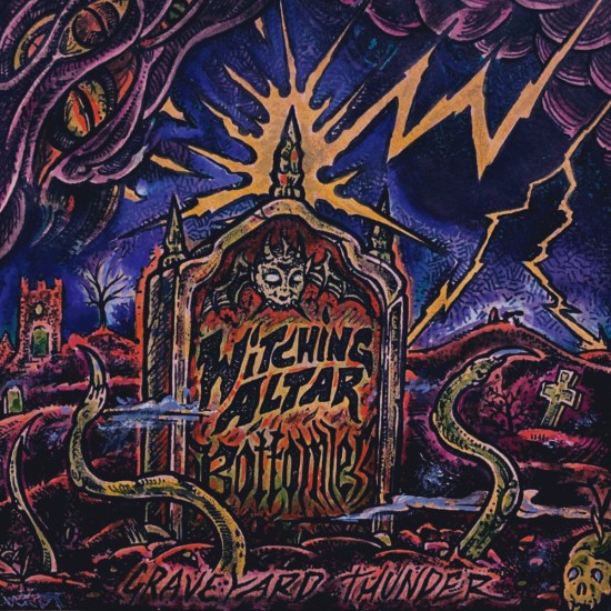 BOTTOMLESS / WITCHING ALTAR "Graveyard Thunder" LP