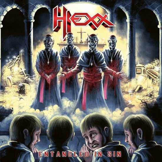 HEXX "Entangled in Sin" GOLD LP