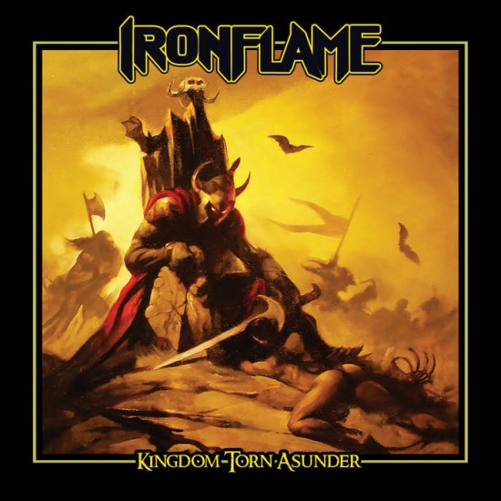 IRONFLAME "Kingdom Torn Asunder" LP