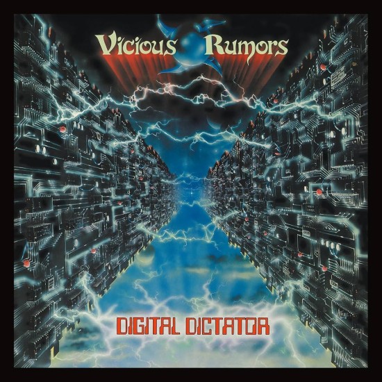 VICIOUS RUMOURS "Digital Dictator"  TRASPARENT RED LP