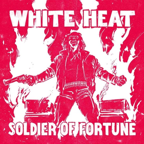 WHITE HEAT "Soldier of Fortune" BLACK LP