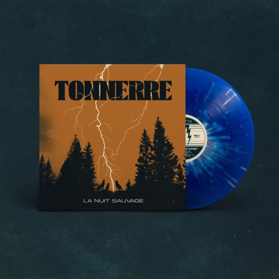 TONNERRE "La Nuit Sauvage" LP MIDNIGHT BLUE VINYL LMT 200