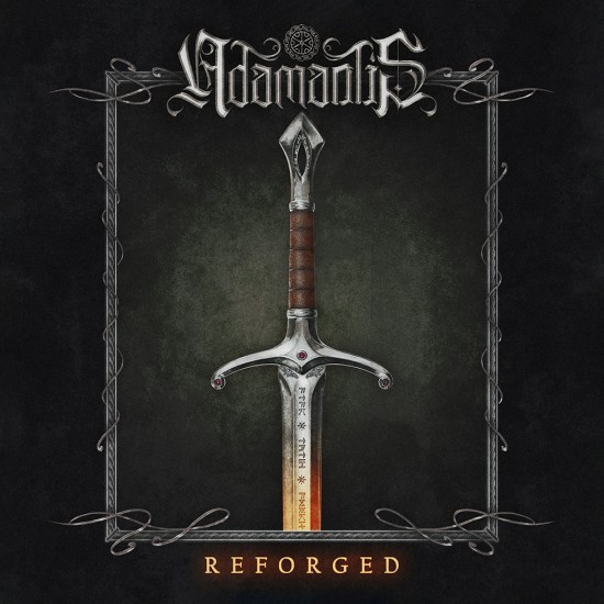 ADAMANTIS "Reforged" LP BLACK ***PRE ORDER***